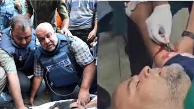 تفاصيل إصابة واستشهاد مراسلي قناة الجزيرة وائل الدحدوح وسامر أبو دقة بعد قصفهما في قطاع غزة