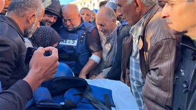 ابن عم الشهيد سامر أبو دقة: ظل ينزف 6 ساعات حتى استشهد.. والصحفيون بغزة فقدوا كل مقومات الحياة 