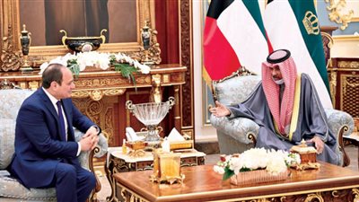 السيسي ينعى أمير الكويت: كان داعما لأمته العربية والإسلامية وحكيما في قيادته