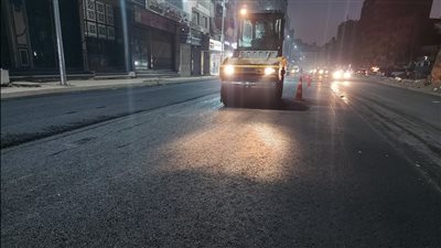 محافظ الجيزة: بدء أعمال تطوير ورفع كفاءة ورصف شارع الملك فيصل بطول 1.5 كم