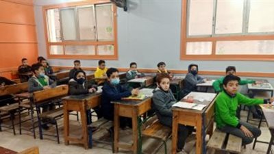 انتهاء امتحانات شهر مارس لـ طلاب الرابع والخامس والسادس الابتدائي بالجيزة اليوم