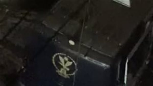 لحظة القبض علي المتهمة