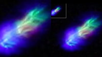 لم يشهدوا له مثيلا.. مصور أمريكي يرصد جسما مخيفا يشبه وجه كائن فضائي