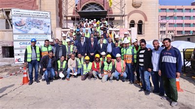 وزير الاتصالات يتفقد أعمال إنشاء مركز إبداع مصر الرقمية بقصر الملك فؤاد الأول