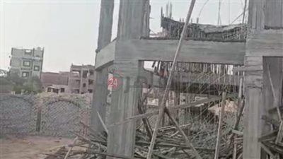 انهيار سقف مسجد بمشروع ابني بيتك في حدائق أكتوبر يتسبب في إصابة 5 أشخاص | صور