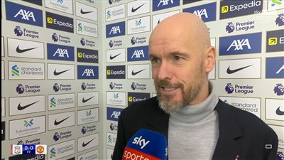 تين هاج: الفرص الأفضل في المباراة كانت لنا.. ولا يوجد شيء مثالي في كرة القدم