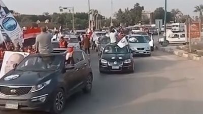 مسيرات حاشدة من أهالي الفيوم وكفر الشيخ احتفالًا بفوز السيسي في الانتخابات الرئاسية 2024 | بث مباشر