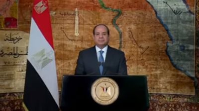 السيسي: فلنعمل معا من أجل مصرنا العزيزة بقوة شعبها واصطفافه الوطني | بث مباشر