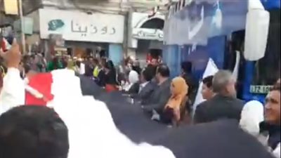 احتفالات بشوارع المنيا وسوهاج عقِب إعلان فوز السيسي في الانتخابات الرئاسية | بث مباشر 