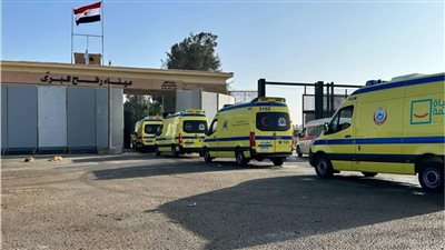 معبر رفح البري يستقبل 30 مصابا ومرافقا فلسطينيا للعلاج في المستشفيات المصرية