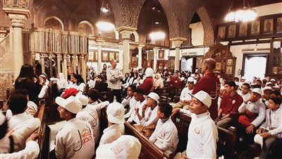 جولة تثقيفية لأطفال أهل مصر بمجمع الأديان| صور