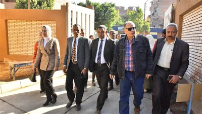 محافظ أسيوط يتفقد أعمال تطوير ورفع كفاءة محطة رفع صرف صحي البداري بتكلفة 15 مليون جنيه 