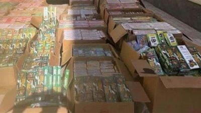 33 ألف صاروخ ناري.. حبس 5 أشخاص للإتجار في الألعاب النارية ببولاق الدكرور