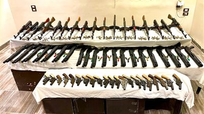 الداخلية تشن حملة أمنية لضبط حائزي المخدرات والأسلحة بأسيوط وأسوان ودمياط