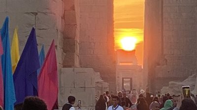 مدير معابد الكرنك لـ القاهرة 24: المصريون القدماء برعوا في علم الفلك.. وتعامد الشمس الدليل