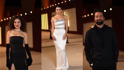 أحمد حاتم وأسماء جلال وجيهان الشماشرجي.. بدء توافد النجوم على حفل ختام مهرجان الجونة السينمائي | صور