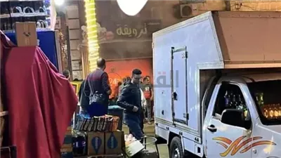 محتوياته تفحمت بالكامل.. انتداب الأدلة الجنائية لمعاينة حريق مطعم ترويقة بالمحلة 