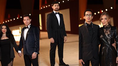 الأسود يسيطر على إطلالة النجوم في حفل ختام مهرجان الجونة السينمائي | صور