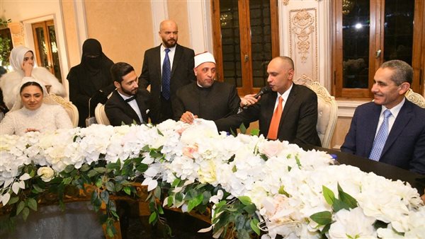 حفل زفاف نجله وكيل