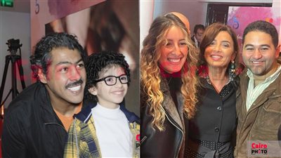 عمر متولي وجيلان علاء يهنئون المخرجة ساندرا نشأت بإطلاق مشروع 5 ثواني | صور