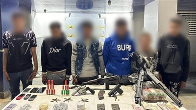 بحوزتهم مخدرات وسلاح.. القبض على تشكيل عصابي بالدقهلية