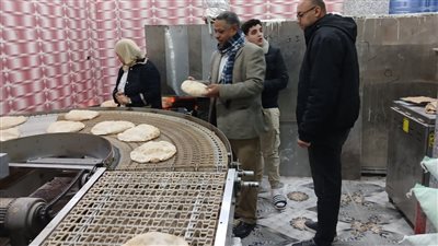 تموين كفر الشيخ: تحرير 8 محاضر في حملات على المخابز | صور 