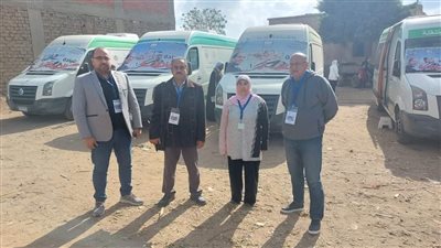 الكشف على 1867 مواطنًا في قافلة طبية مجانية لقرية الشقر بكفر شكر