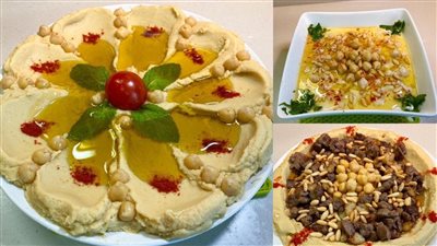 زي الأوبن بوفيه.. طريقة عمل حمص الشام بالطحينة بوصفات لبنانية وسورية وفلسطينية