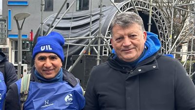 رئيس اتحاد العمال بإيطاليا: تخصيص جزء من مبالغ احتفالات رأس السنة لصالح غزة 