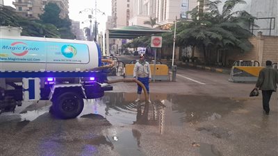 محدش يقرب من الأعمدة.. تحذيرات من محليات المنوفية للأهالي بالتزامن مع الأمطار