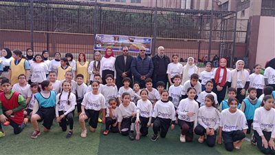 وكيل الرياضة يشهد فعاليات المهرجان الختامي لمشروع spirt sport academy