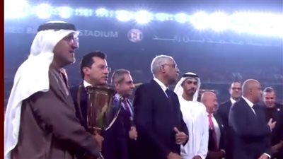 وزير الشباب والرياضة يشكر مجلس أبو ظبي الرياضي على استضافة سوبر الأبطال المصري