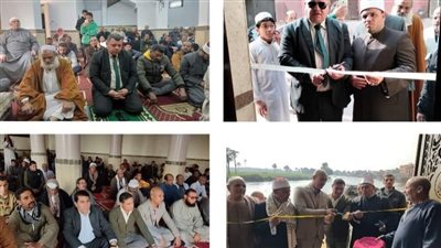 افتتاح مسجدين بمركزي بني سويف وإهناسيا بعد تجديدهما