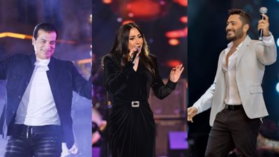 أبرزها لـ تامر حسني وإليسا.. تعرف على خريطة حفلات ليلة رأس السنة 2024