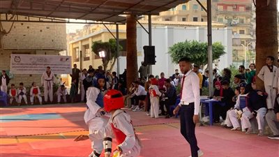 انطلاق بطولة محافظات شمال الصعيد للتايكوندو بالفيوم
