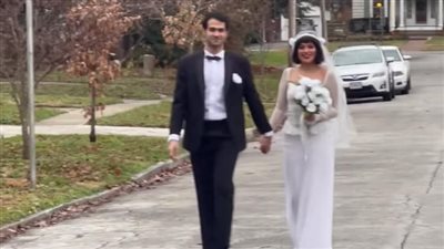 ثراء جبيل تحتفل بزفافها على مختار الديناري