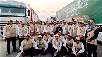 حصاد 2023.. قوافل الأزهر الطبية وبيت الزكاة تقدم 3 آلاف طن مساعدات إغاثية لغزة