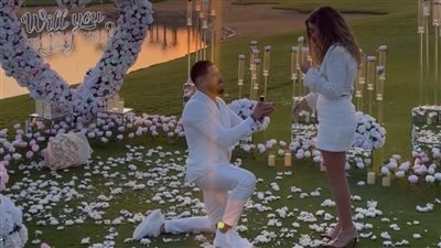 نجل شقيق إلهام شاهين يحتفل بخطبته على فتاة من خارج الوسط الفني