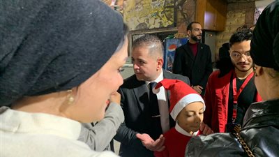 بابا نويل وهدايا الكريسماس.. التحالف الوطني يوزع هدايا لإسعاد الصغار في عيد الميلاد ببورسعيد |صور