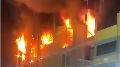 اندلاع حريق بأحد مخازن الخشب بمنطقة الفلاحة بالمرج | بث مباشر 