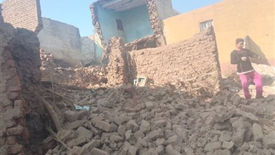 دون خسائر في الأرواح.. انهيار منزل مكون من طابقين بقنا | صور 