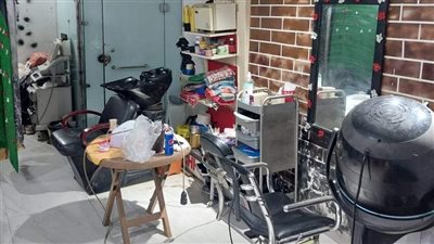 غلق وتشميع كوافير مرمر بمدينة نصر