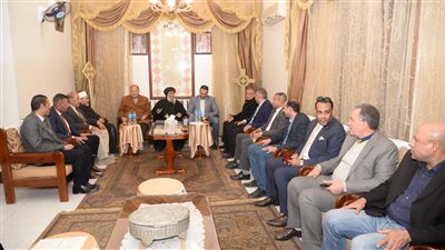 محافظ أسيوط يزور مطرانيتي ديروط والقوصية للتهنئة بعيد الميلاد المجيد