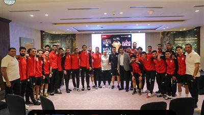 جلسة في منتخب مصر للتعريف بالمنشطات استعدادًا لأمم إفريقيا