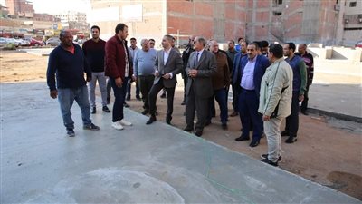 لازم يخلص خلال 15 يوم.. محافظ كفر الشيخ يشدد على سرعة إنشاء السوق الحضري المطور