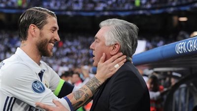 رد مفاجئ من أنشيلوتي على عودة راموس إلى ريال مدريد