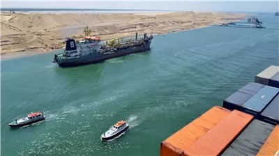 2.4 مليار دولار حصيلة قناة السويس من إيرادات رسوم مرور السفن في 90 يومًا