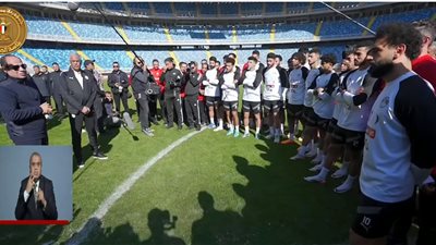 السيسي لـ لاعبي المنتخب: حققنا بطولة إفريقيا 7 مرات ونستحق أكثر 