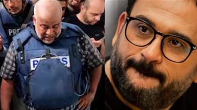 أكرم حسني يوجه رسالة لـ وائل الدحدوح بعد وفاة نجله: لا توجد كلمات توفي حقك وجهادك