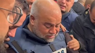 وائل الدحدوح بعد وداع نجله الأكبر: ماضون في عملنا.. ويجب أن ينظر العالم للظلم الواقع على غزة